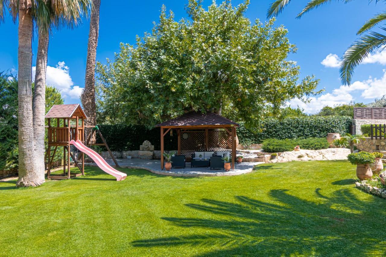 Alia Stone Villa-Ideal For Families-Heated Pool Nohia Eksteriør bilde