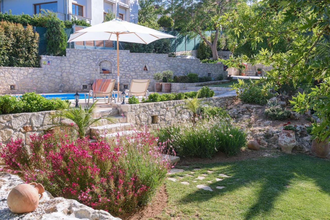 Alia Stone Villa-Ideal For Families-Heated Pool Nohia Eksteriør bilde