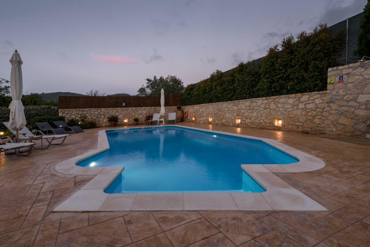 Alia Stone Villa-Ideal For Families-Heated Pool Nohia Eksteriør bilde